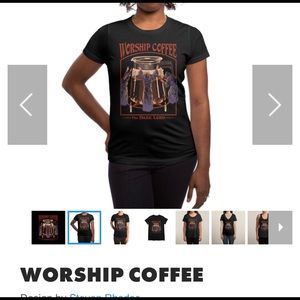 Worship Coffee ☕️ Soft T {Art 🎨 by Steven Rhodes}